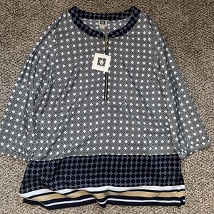 Gorgeous ❤️ Anne Klein Tunic New with Tags 🏷️